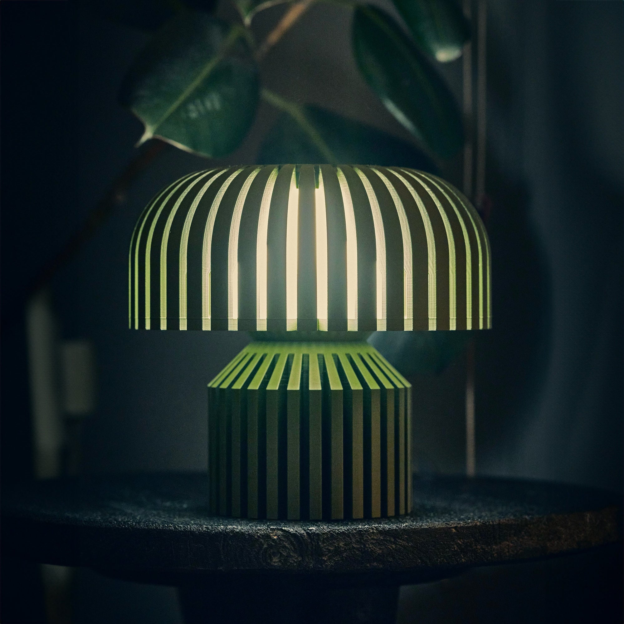 The Maya Lamp - 3D Printed Lamp - Unique Lamp - Desk Lamp - Sustainable Decor - Ethically Made - Futuristic Lamp - Recycled