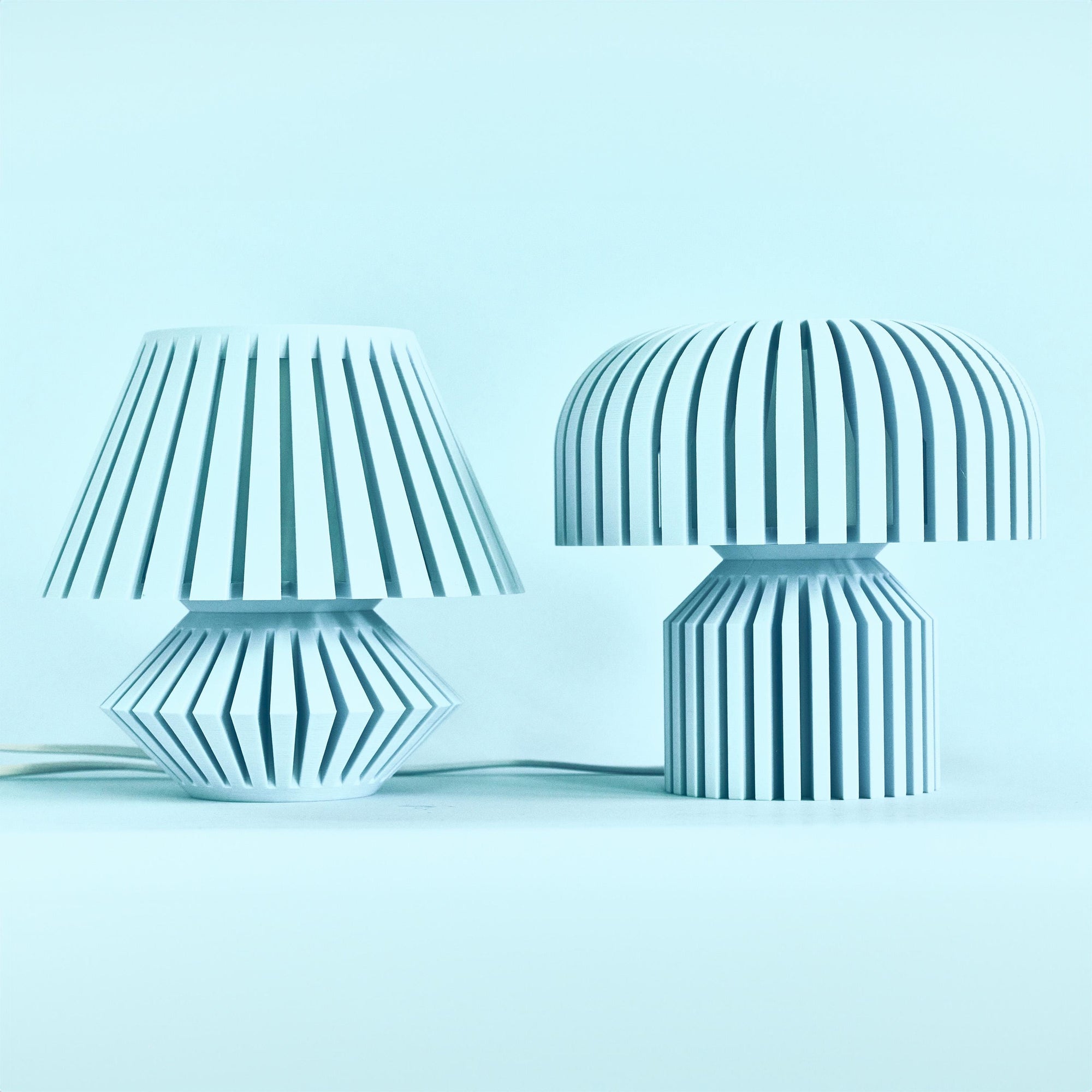 The Maya Lamp - 3D Printed Lamp - Unique Lamp - Desk Lamp - Sustainable Decor - Ethically Made - Futuristic Lamp - Recycled
