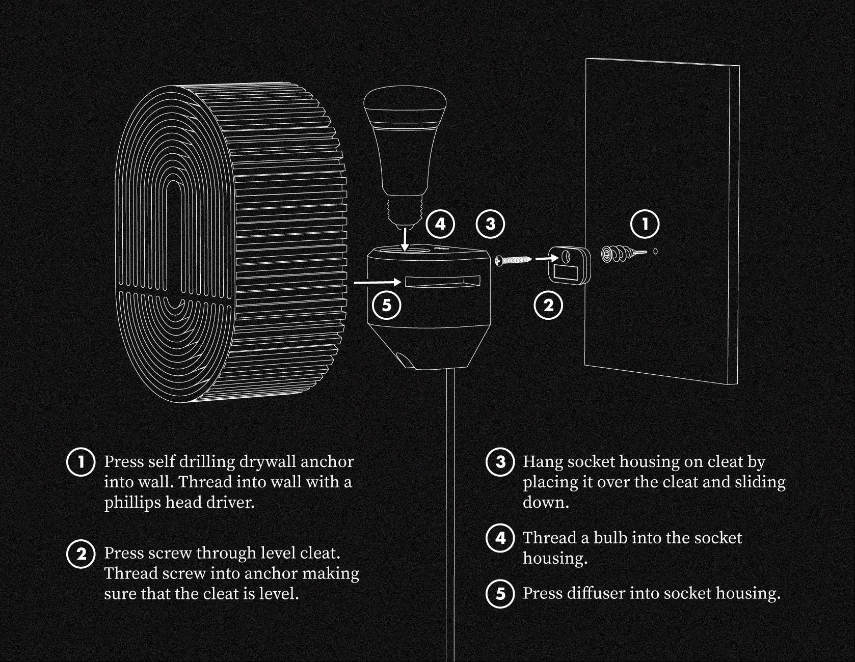 The Carve Wall Sconce - 3D Printed Sconce - Unique Sconce - Plug-in Sconce - Sustainable Decor - Ethically Made - Futuristic Lamp - Recycled