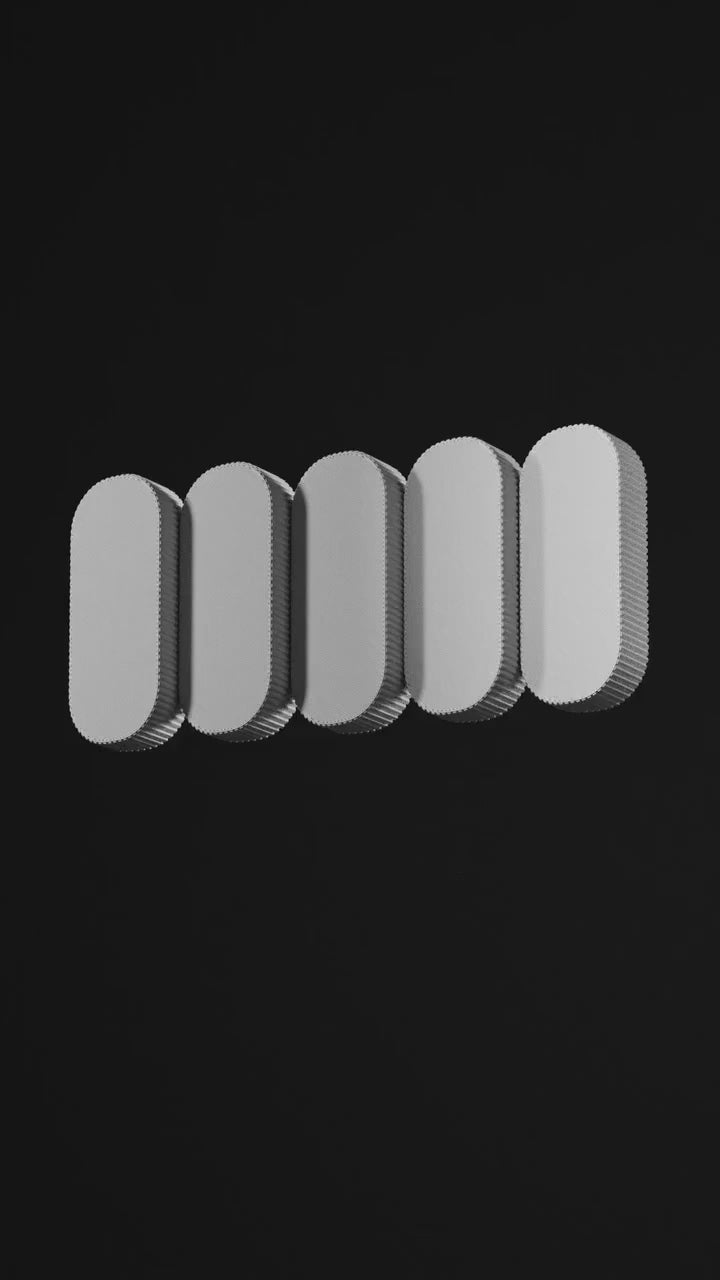 Snap Magnetic Knife Block - 3D Printed - Kitchen Organization - Knife Display - Tool Display - Sustainable Design